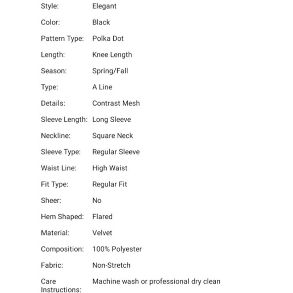 NEW Plus Black and Gold Mesh Velvet Dress - Picture 7 of 7